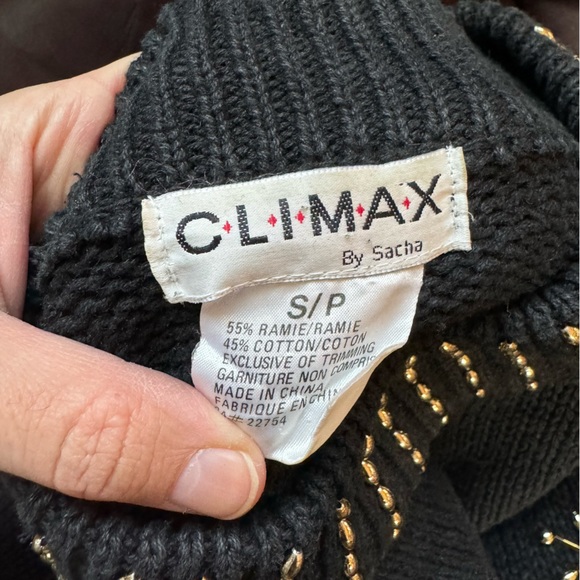 Stunning Vintage Beaded Sweater - Picture 7 of 8